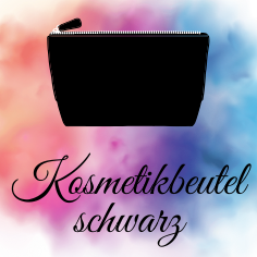 Kosmetiktasche schwarz