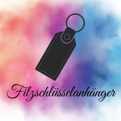 Filz-Schlüsselanhänger