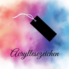 Acryllesezeichen