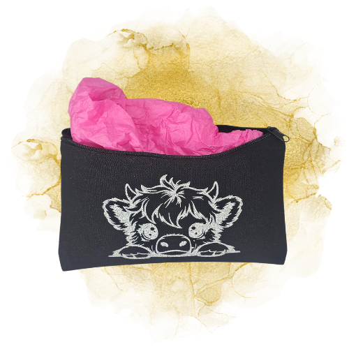 Kosmetiktasche schwarz