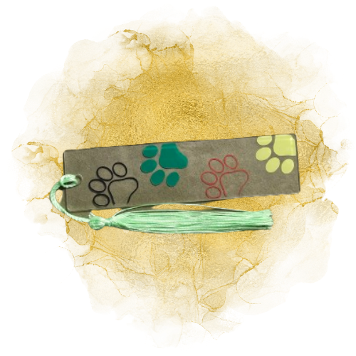 Acryllesezeichen