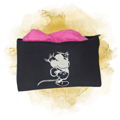 Kosmetiktasche schwarz