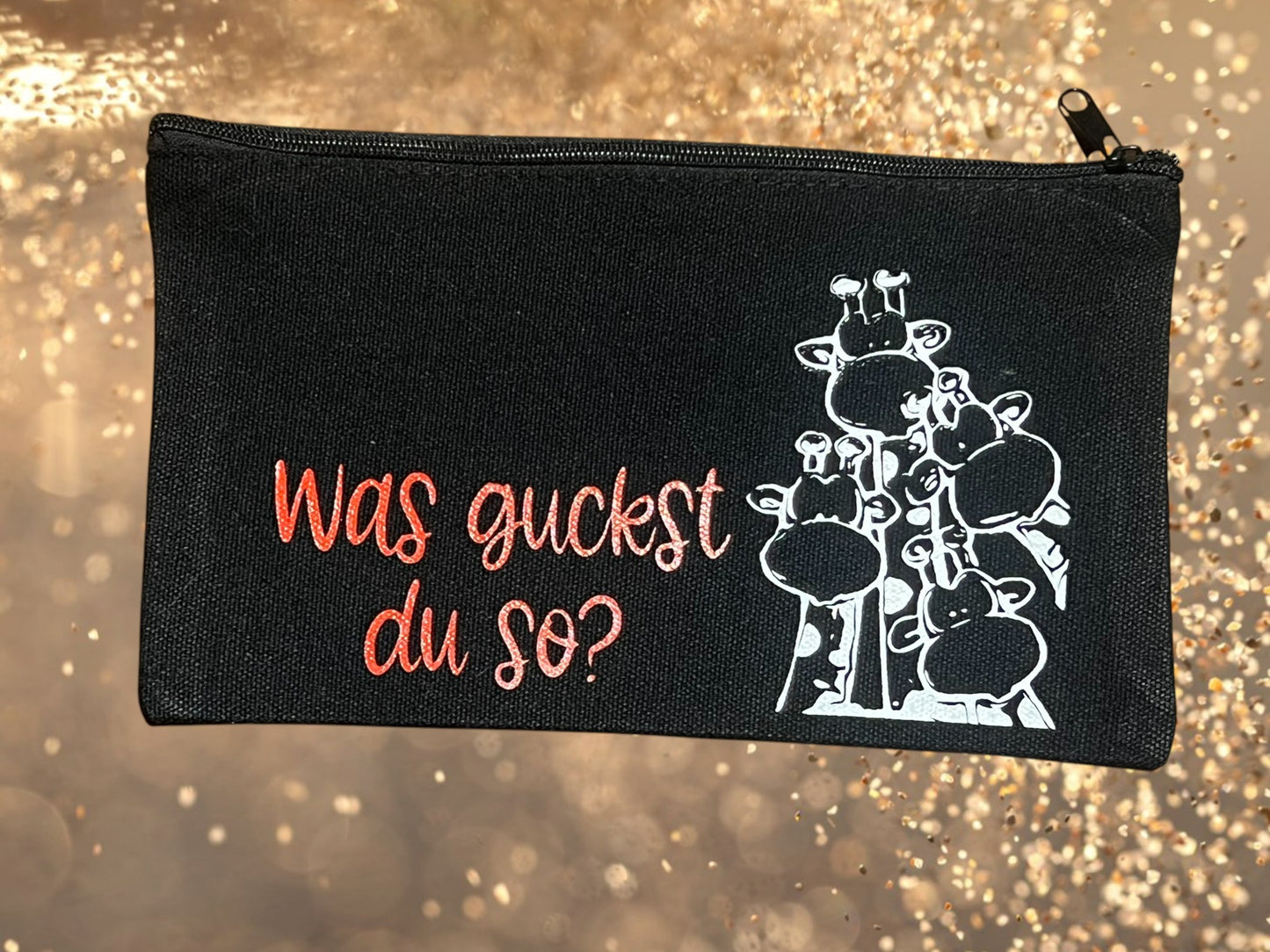Kosmetiktasche schwarz