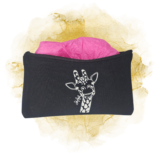 Kosmetiktasche schwarz