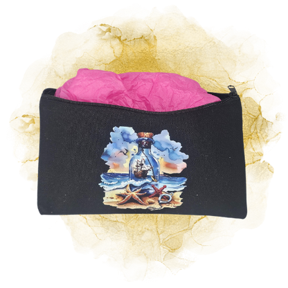 Kosmetiktasche schwarz