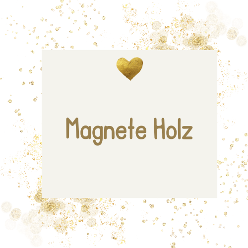 Holz-Magnet