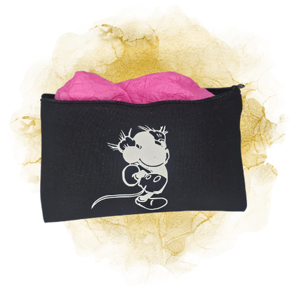 Kosmetiktasche schwarz