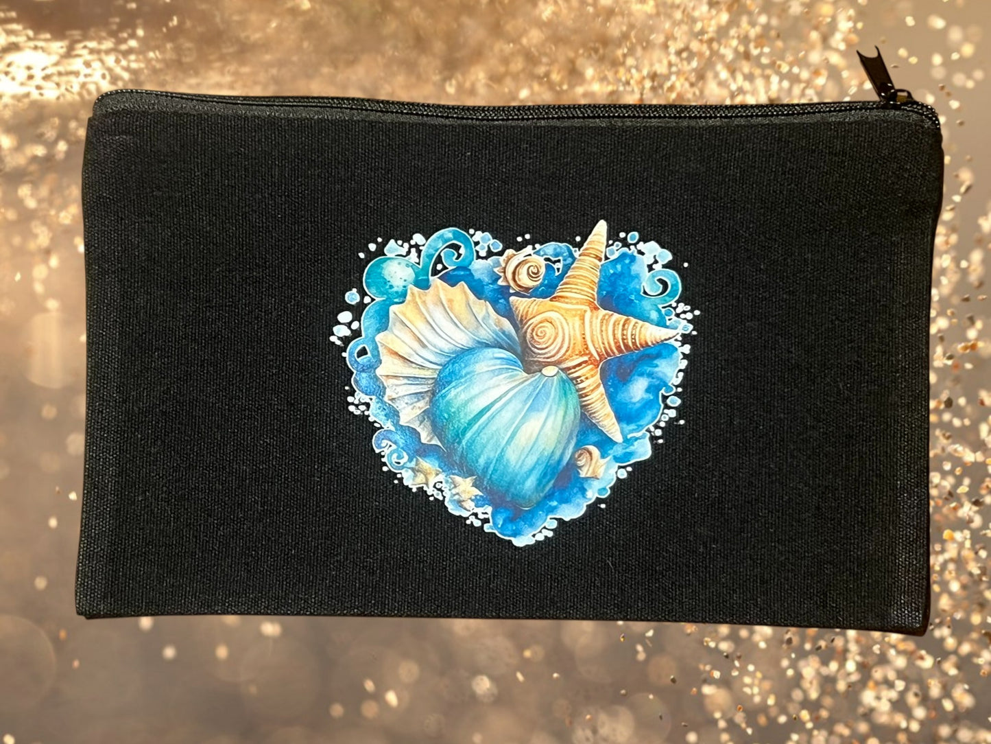 Kosmetiktasche schwarz