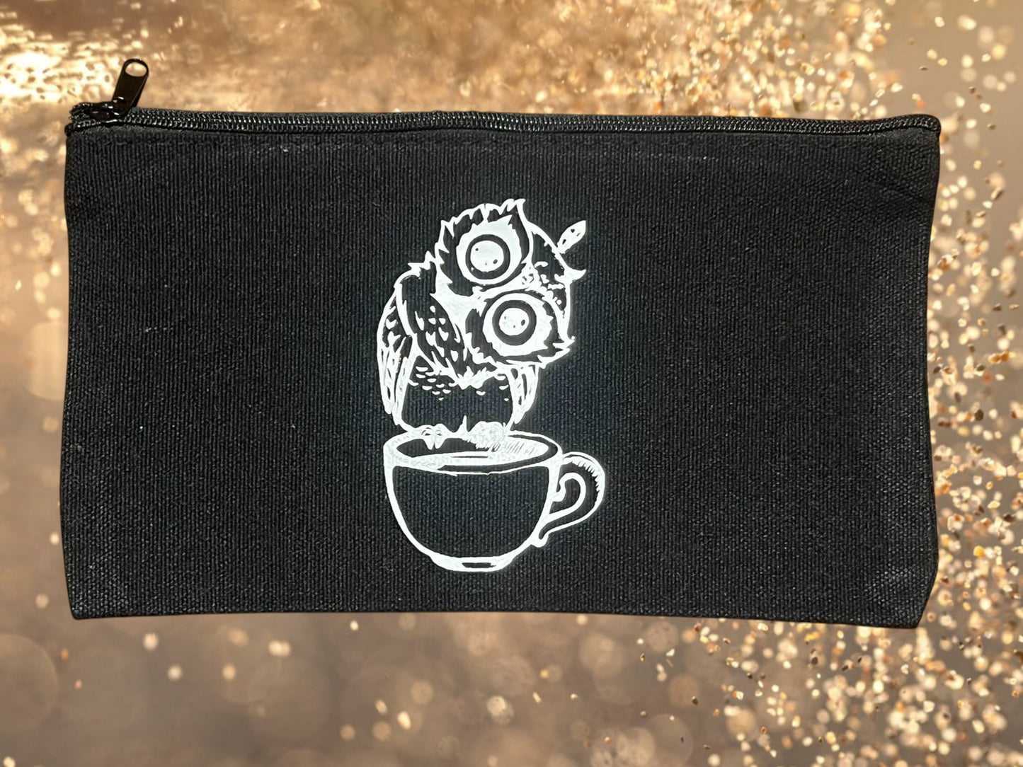 Kosmetiktasche schwarz