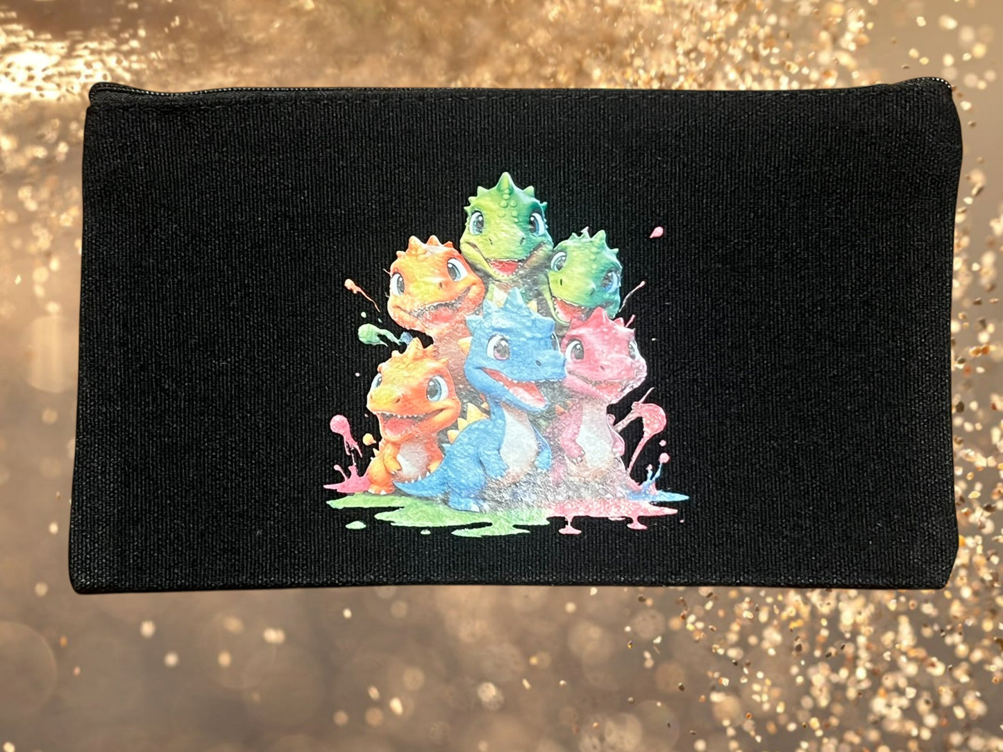 Kosmetiktasche schwarz