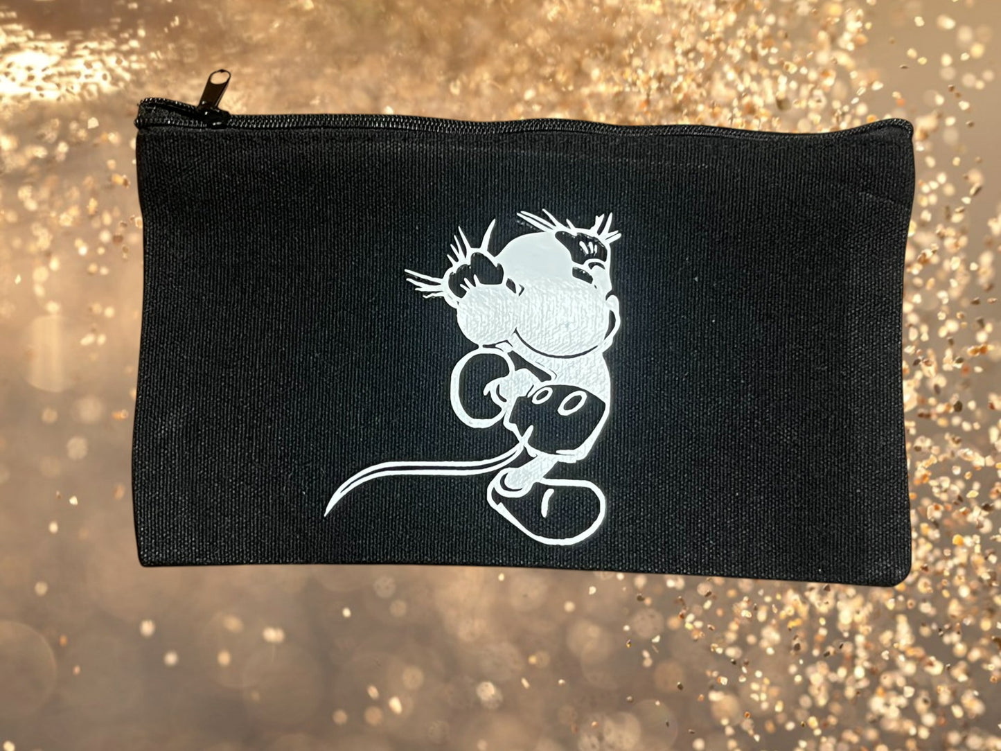 Kosmetiktasche schwarz