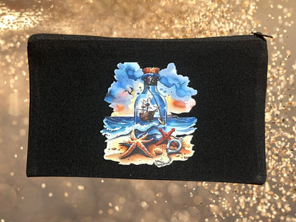 Kosmetiktasche schwarz