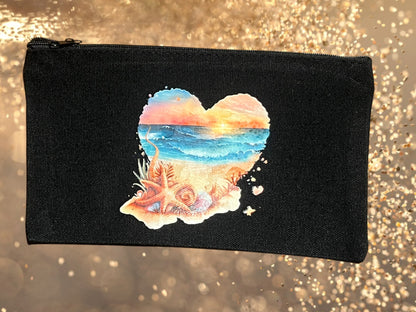 Kosmetiktasche schwarz