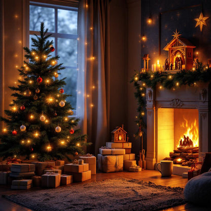 Motivkerzen "Weihnachten"